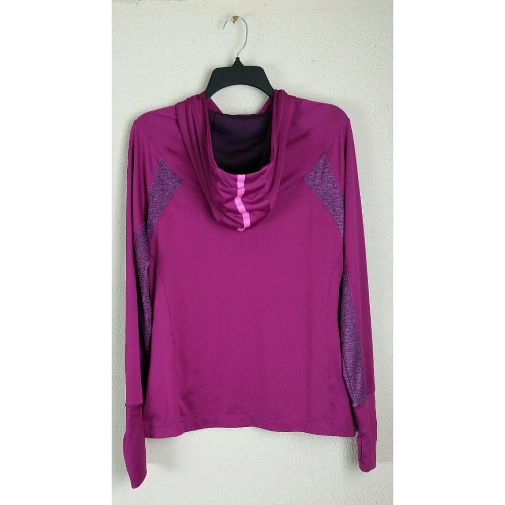 Old Navy Active Wear Hoodie Lg Purple/Pink/Fusia - Picture 3 of 8